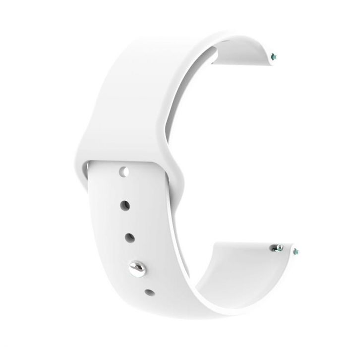 Силіконовий ремінець BeCover для Nokia/Withings Steel/Steel HR White (706277)