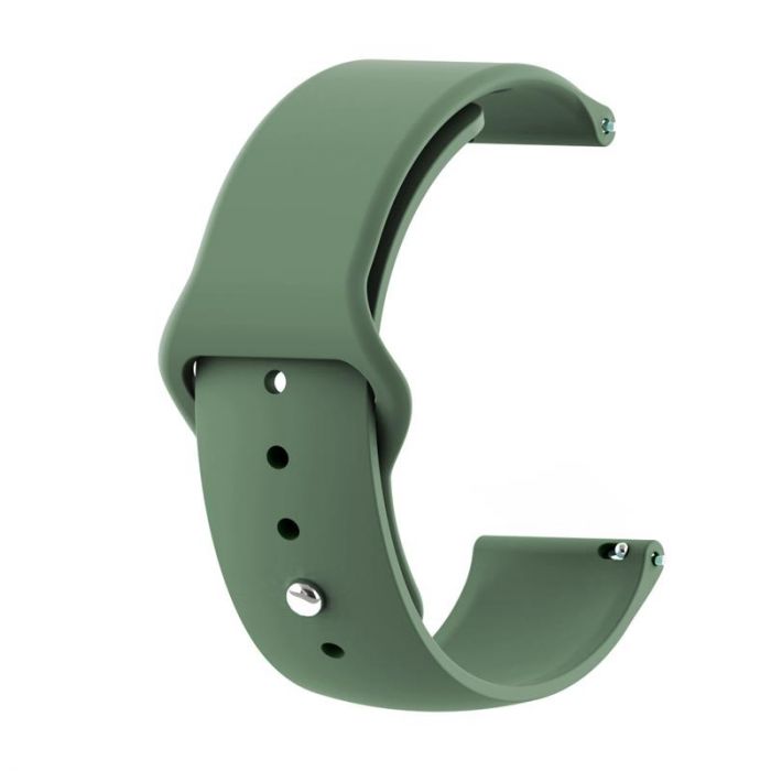 Силіконовий ремінець BeCover для Nokia/Withings Steel/Steel HR Pine-Green (706282)