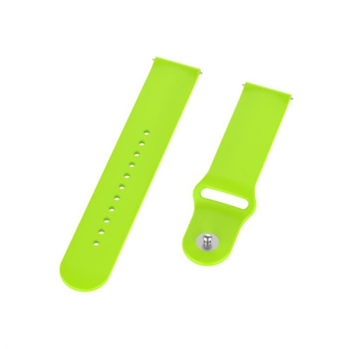 Силіконовий ремінець BeCover для Nokia/Withings Steel/Steel HR Lime (706283)