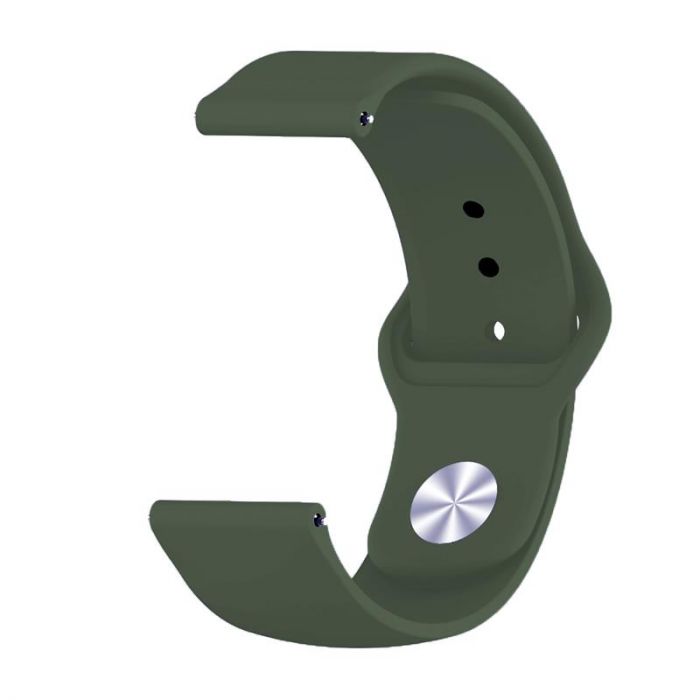 Силіконовий ремінець BeCover для Nokia/Withings Steel/Steel HR Khaki (706284)