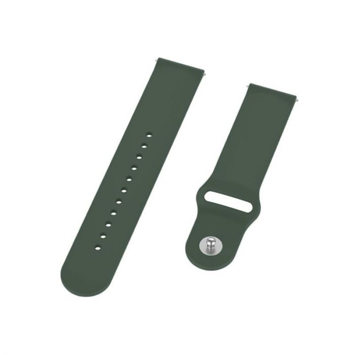 Силіконовий ремінець BeCover для Nokia/Withings Steel/Steel HR Khaki (706284)