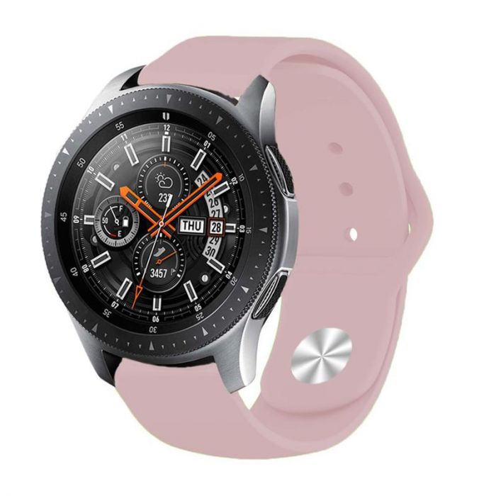 Силіконовий ремінець BeCover для Samsung Galaxy Watch 46mm/Watch 3 45mm/Gear S3 Classic/Gear S3 Frontier Pink (706310)