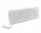 Комплект (клавіатура, миша) A4Tech F1512 White USB