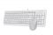 Комплект (клавіатура, мишка) A4Tech F1512 White USB