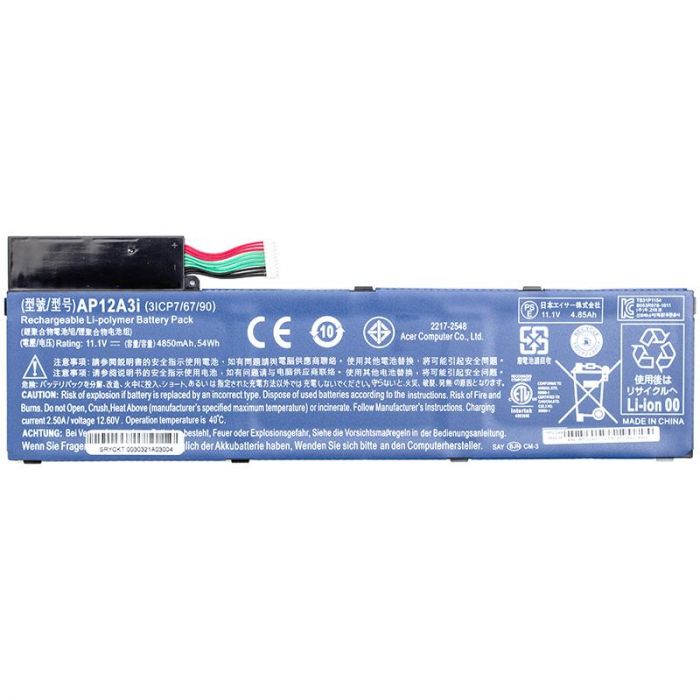 АКБ PowerPlant для ноутбука Acer Aspire M5-581T (KT.00303.002) 11.1V 4850mAh (NB410439)