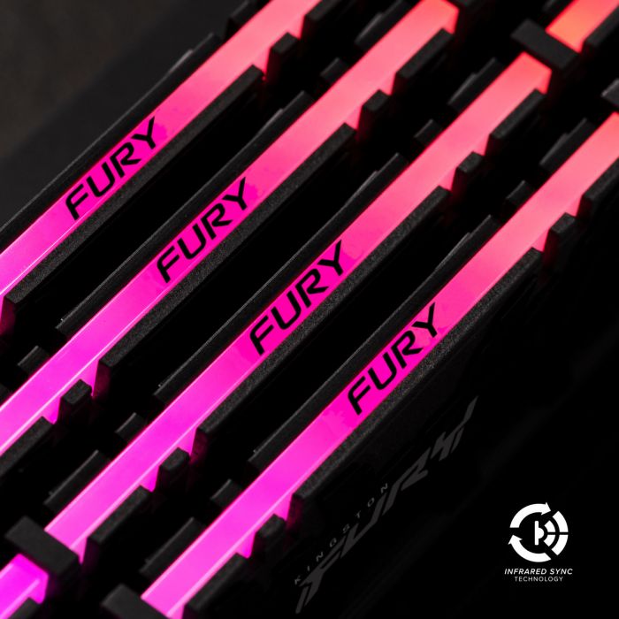 Модуль пам`яті DDR4 2x32GB/3200 Kingston Fury Renegade RGB (KF432C16RBAK2/64)