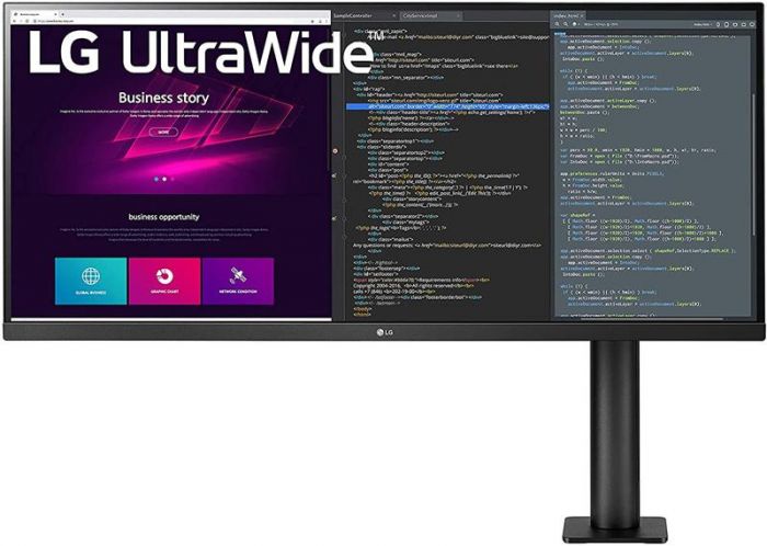 Монiтор LG 34" UltraWide 34WN780-B IPS Black