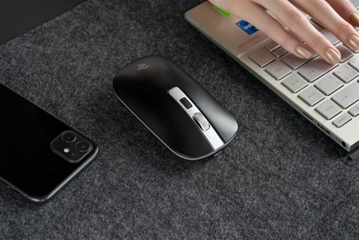 Миша бездротова 2E MF290 Bluetooth+WL Black  (2E-MF290WB) USB
