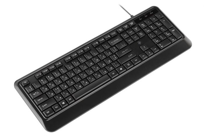 Клавіатура 2E KS130 Ukr (2E-KS130UB) Black USB