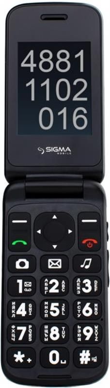 Мобiльний телефон Sigma mobile Comfort 50 Shell Dual Sim Black/Red (4827798212325)