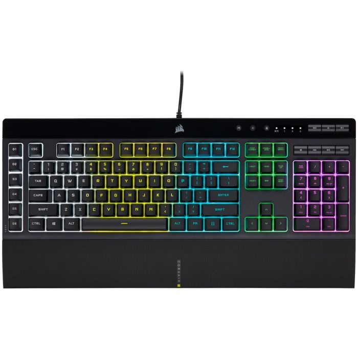 Клавіатура Corsair K55 RGB Pro (CH-9226765-RU) Black USB