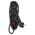 Фільтр живлення Emos (PC1321) з вимикачем, 3 розетки, 1.5м, Black