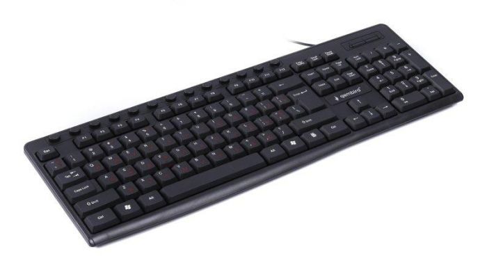 Клавіатура Gembird KB-UM-107-UA Ukr Black USB