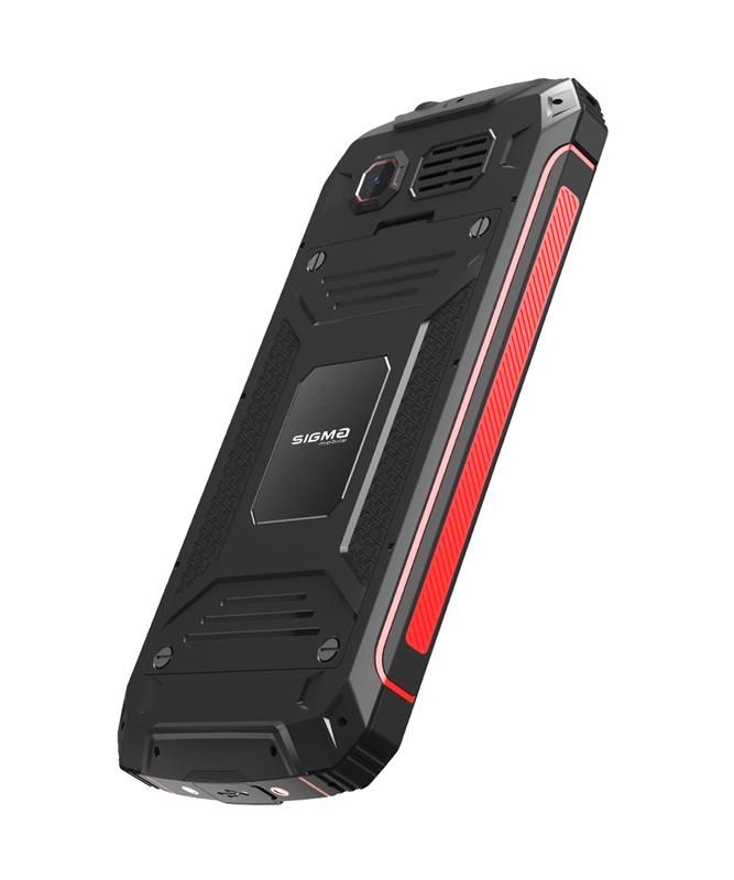 Мобільний телефон Sigma mobile X-treme PR68 Dual Sim Black/Red (4827798122129)