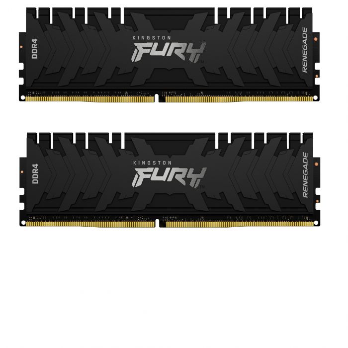 Модуль пам`ятi DDR4 2x8GB/3200 Kingston Fury Renegade Black (KF432C16RBK2/16)