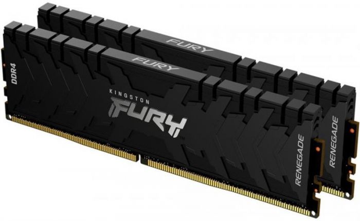 Модуль пам`ятi DDR4 2x8GB/3200 Kingston Fury Renegade Black (KF432C16RBK2/16)