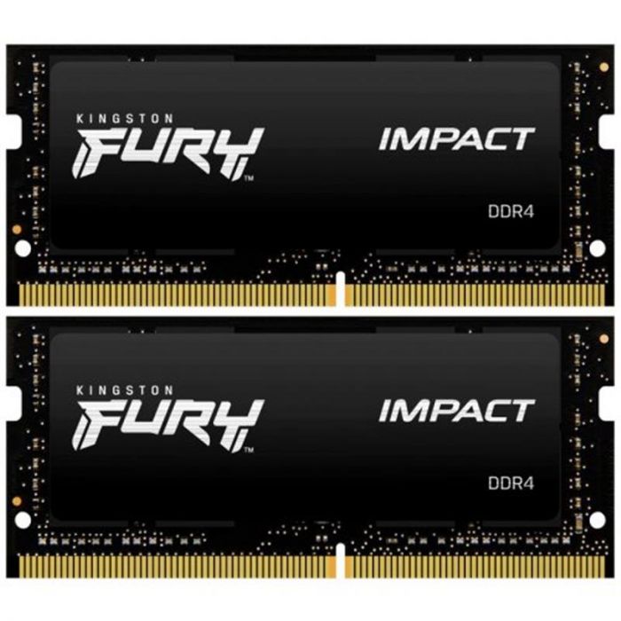 Модуль пам`ятi SO-DIMM 2x32GB/3200 DDR4 Kingston Fury Impact (KF432S20IBK2/64)