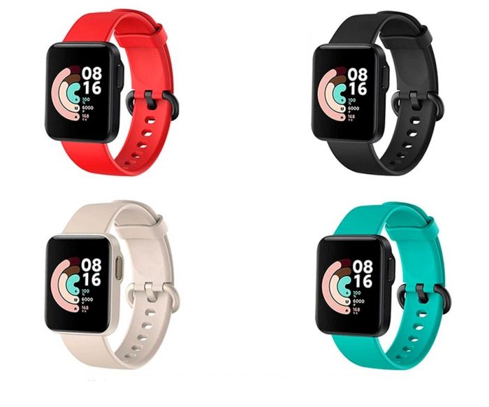 Силіконовий ремінець BeCover для Xiaomi Mi Watch Lite 4шт (706495)