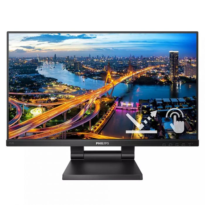 Монітор Philips 23.8" 242B1TC/00 IPS Black SmoothTouch