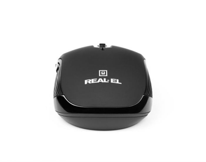 Мишка бездротова REAL-EL RM-330 Black USB