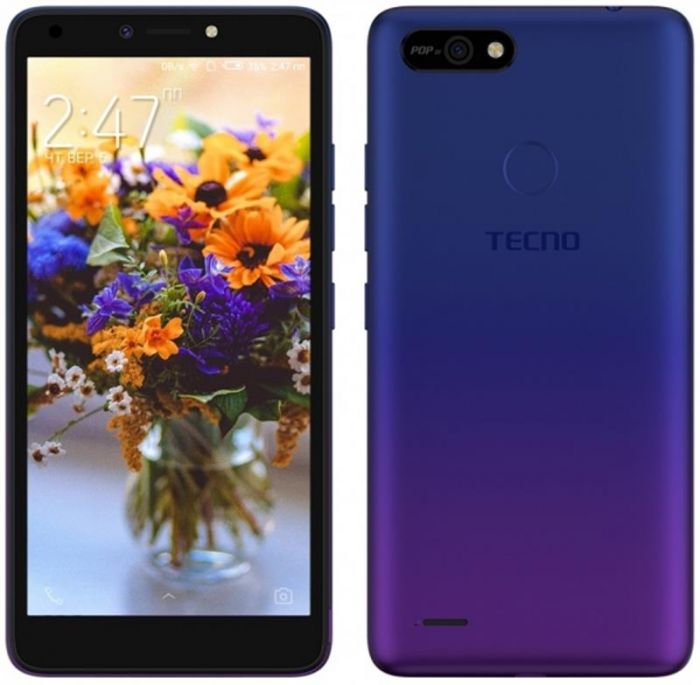 Смартфон Tecno Pop 2F (B1G) 1/16GB Dual Sim Dawn Blue (4895180766015)