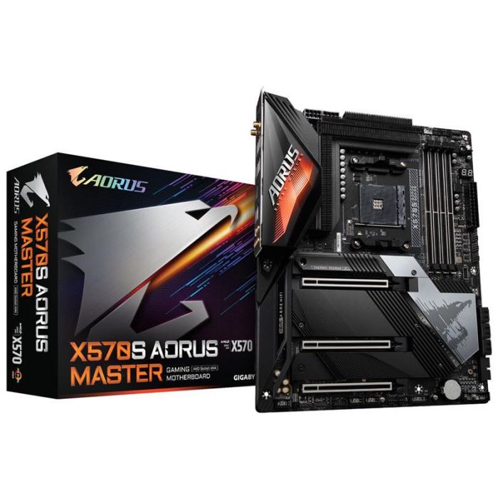 Материнська плата Gigabyte X570S Aorus Master Socket AM4