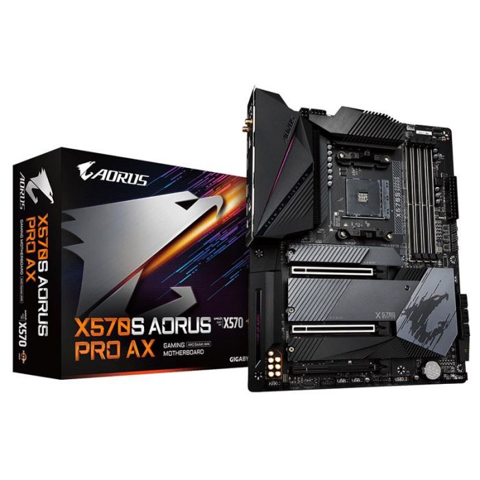 Материнська плата Gigabyte X570S Aorus Pro AX Socket AM4