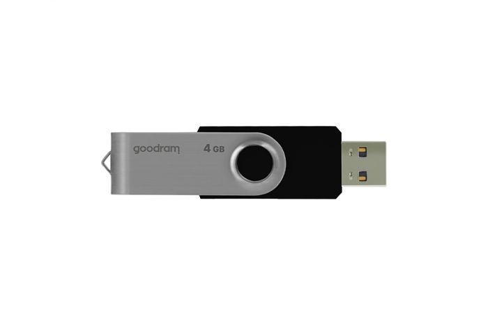 Флеш-накопичувач USB  4GB GOODRAM UTS2 (Twister) Black (UTS2-0040K0R11)