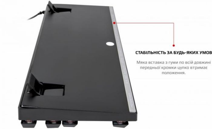 Клавіатура Motospeed K82 Outemu Red Ukr Black (mtk82mr)