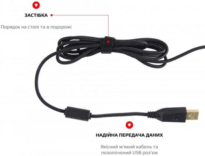 Мишка Motospeed V90 (mtv90b) Black USB