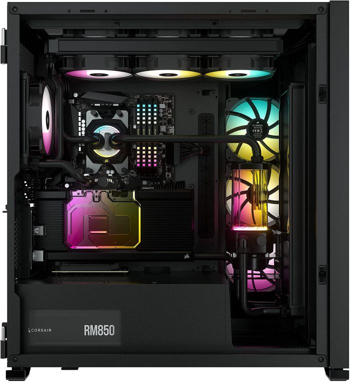 Корпус Corsair iCUE 7000X RGB Tempered Glass Black (CC-9011226-WW) без БЖ