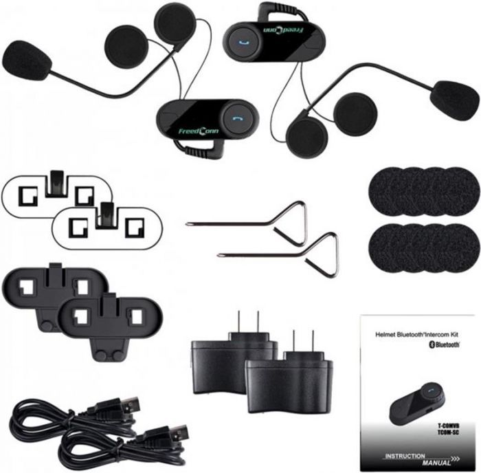 Bluetooth-мотогарнітура для шолома FreedConn FDC VBx2 (fdtcmvb2)