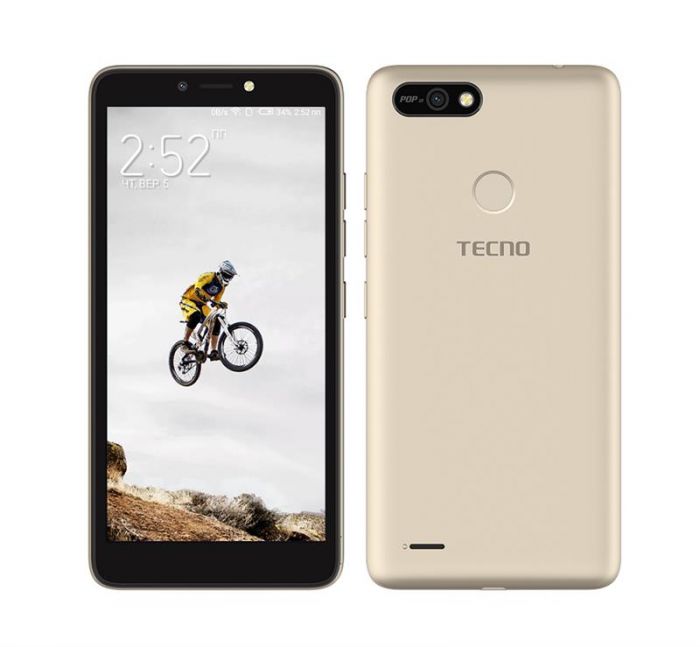 Смартфон Tecno Pop 2F (B1G) 1/16GB Dual Sim Champagne Gold (4895180766008)