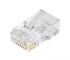Конектор RJ 45 Merlion (RJ45ML-100-CAT6/17265) Cat. 6 UTP, 100 шт/уп
