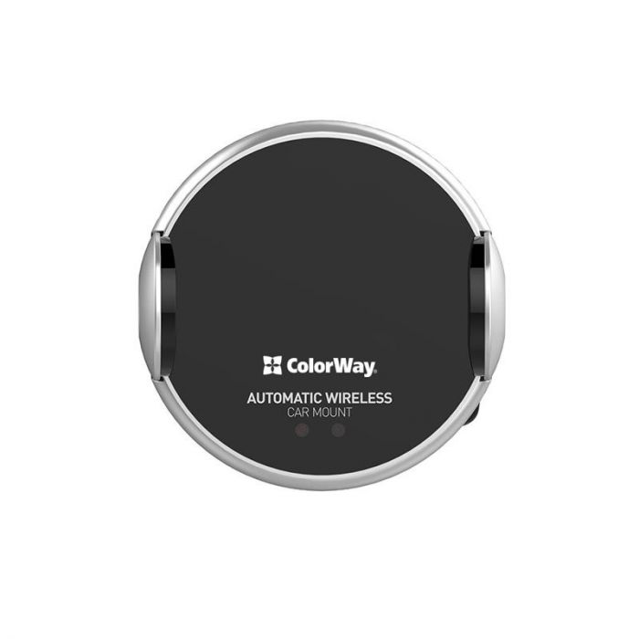 Бездротовий автомобільний зарядний пристрій ColorWay AutoSense Car Wireless Charger 2 10W Black (CW-CHAW035Q-BK)