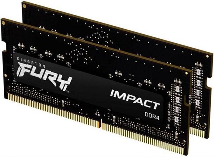 Модуль пам`ятi SO-DIMM 2x8GB/2666 DDR4 Kingston Fury Impact (KF426S15IBK2/16)