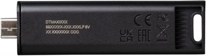 Флеш-накопичувач USB3.2 1TB Type-C Kingston DataTraveler Max Black (DTMAX/1TB)