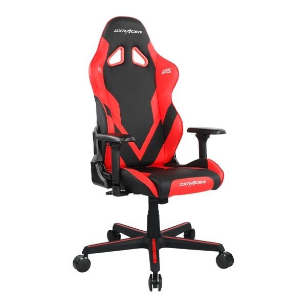 Крісло для геймерів DXRAcer G Series D8100 GC-G001-NR-C2-NVF Black/Red