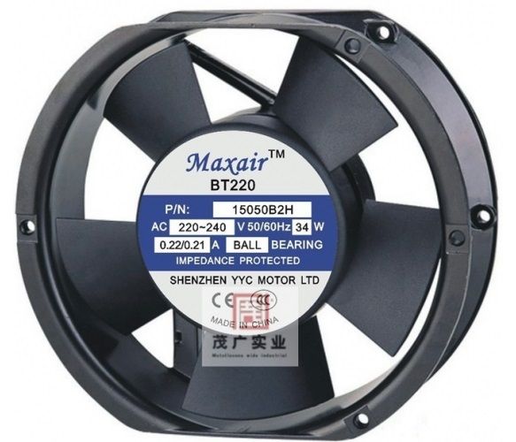 Кулер Maxair BT-220 для серверних блоків живлення (15050B2HL/16916), 120х120х25 мм