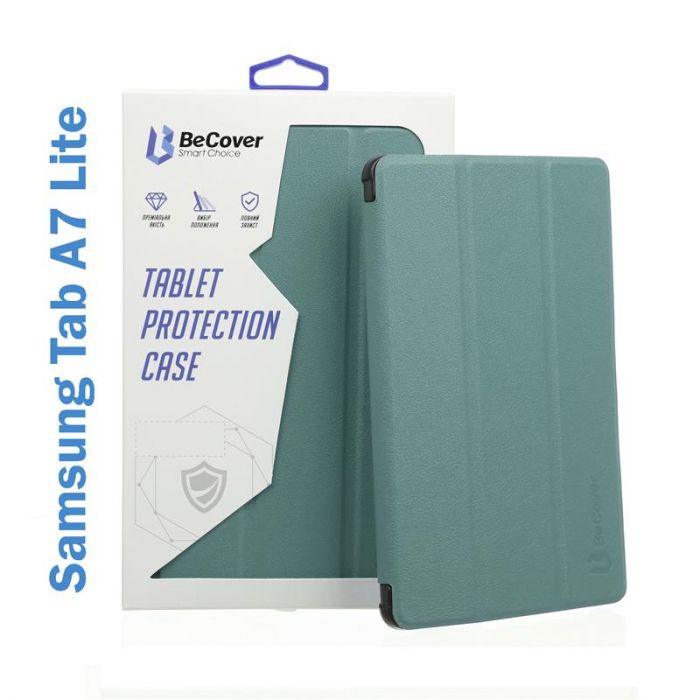 Чохол-книжка BeCover Smart для Samsung Galaxy Tab A7 Lite SM-T220/SM-T225 Dark Green (706457)