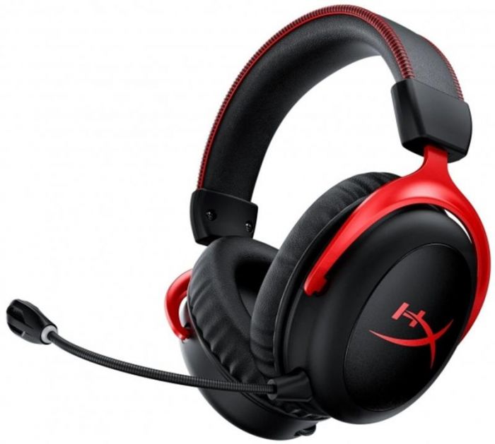 Bluetooth-гарнітура HyperX Cloud II WL USB Black/Red (4P5K4AA)