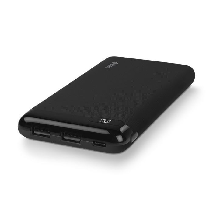 Універсальна мобільна батарея Ttec 10000mAh PowerSlim Black (2BB183S)