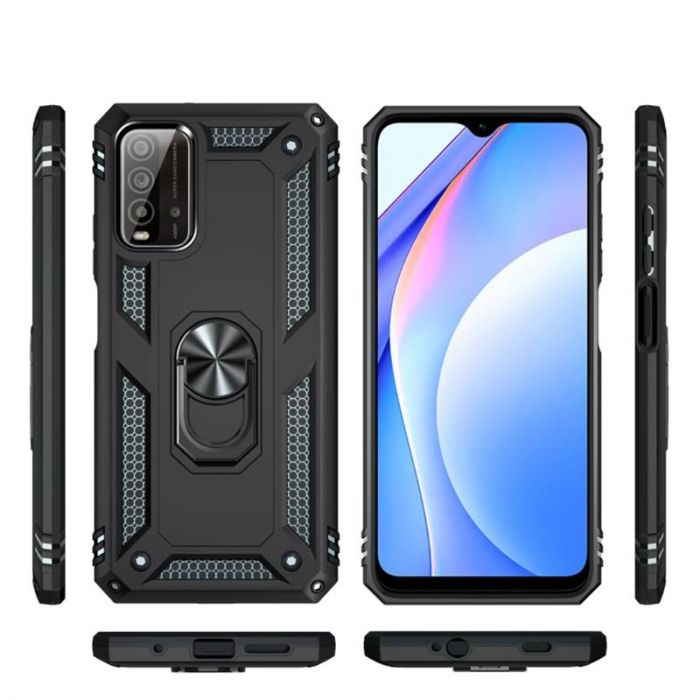 Чохол-накладка BeCover Military для Xiaomi Redmi 9T/Poco M3 Black (706646)