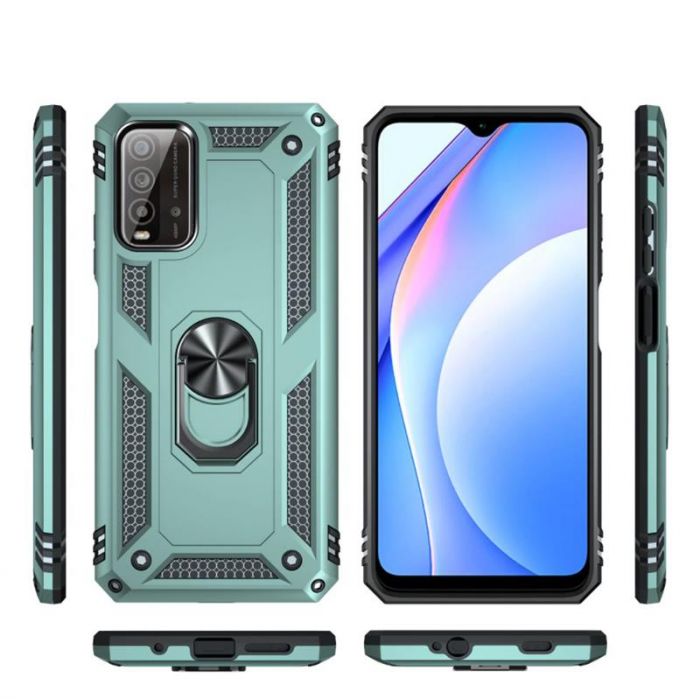 Чохол-накладка BeCover Military для Xiaomi Redmi 9T/Poco M3 Dark Green (706649)