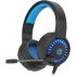Гарнітура HP DHE-8011UM Gaming, Blue LED, Black Black