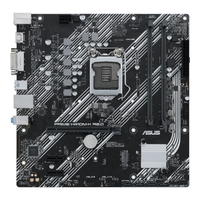 Материнська плата Asus Prime H410M-K R2.0 Socket 1200