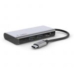 Док-станція USB-C Belkin 4in1 Multiport Dock Gray (AVC006BTSGY) Док-станція USB-C Belkin 4in1 Multiport Dock Gray (AVC006BTSGY)