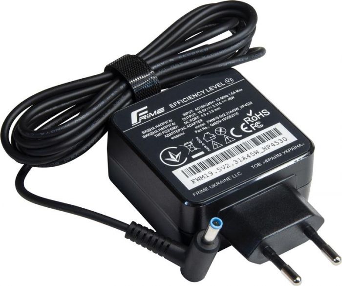 Блок живлення Frime для ноутбука HP 19.5V 2.31A 45W 4.5x3.0мм (FWM19.5V2.31A45W_HP4530)