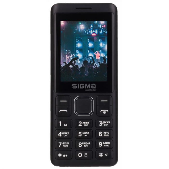 Мобiльний телефон Sigma mobile X-style 25 Dual Sim Tone Black