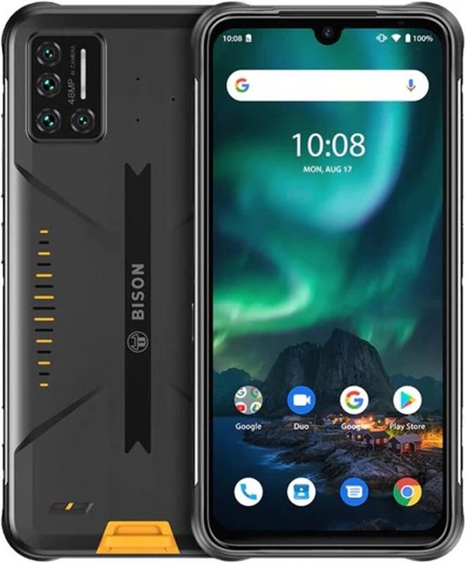 Смартфон Umidigi Bison 6/128GB Dual Sim Cyber Yellow_